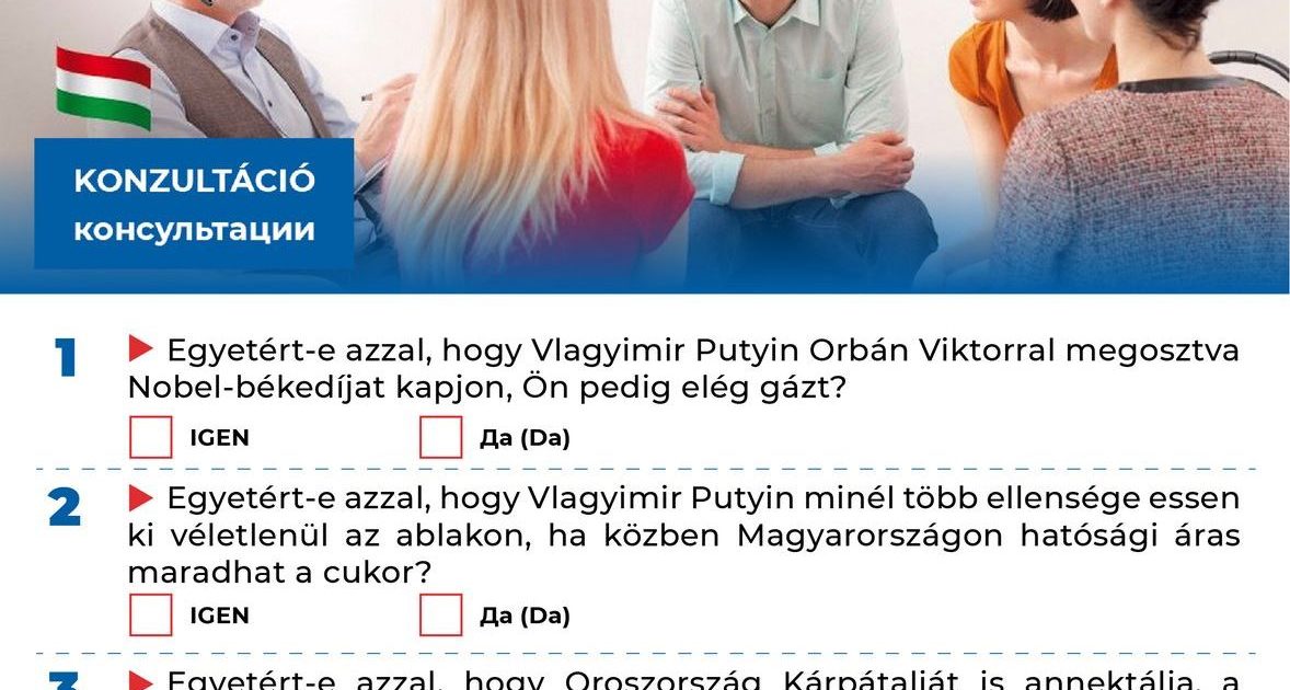 Hongrie Le Parti Satirique MKKP Lance Sa Konzultacija Sur Les 